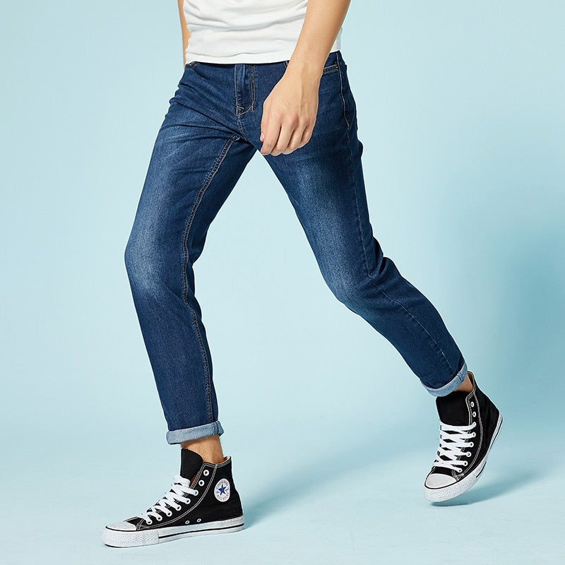 Mens Slim Fit Denim Jeans